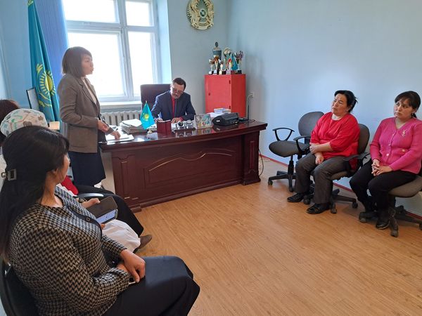 «Өкпеті орта мектебінде» қамқоршылық кеңес отырысы болып өтті.
